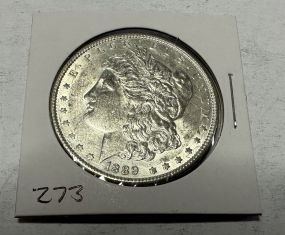 1889 Morgan Silver Dollar