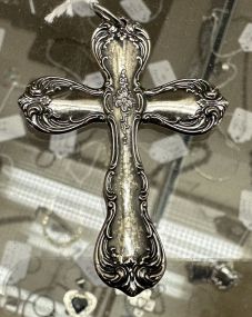 Towle Sterling Flatware Cross Easter 1975 Pendant