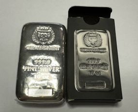 Germania Mint 999.9 Fine Silver 10 oz Bar