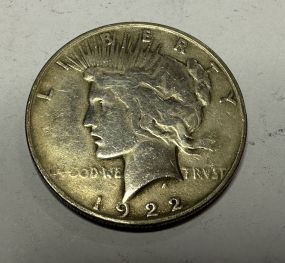 1922 Peace Liberty Dollar