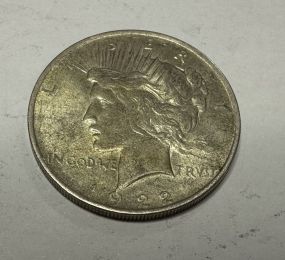 1922 Peace Liberty Dollar