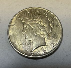 1922 Peace Liberty Dollar