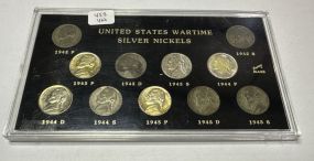 United States Wartime Silver Nickels