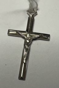 .925 Sterling TK Small Crucifix Pendant