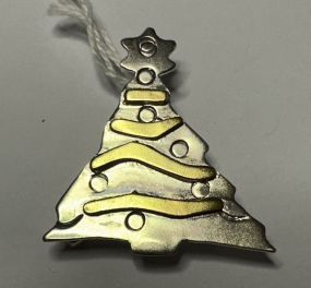 .925 Mexico Christmas Tree Pin  or Pendant