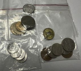 Group of Asian Vintage Coinage