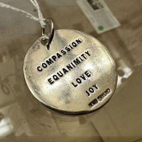 .925 Sterling Thailand Inspirational Pendant