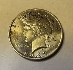 1923 Peace Liberty Dollar