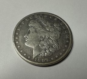 1897-O Morgan Silver Dollar
