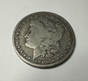 1900 Morgan Silver Dollar