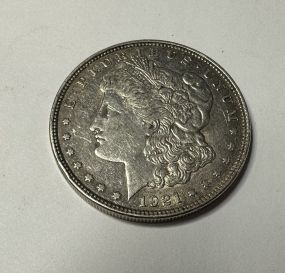 1921 Morgan Silver Dollar