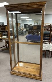 Howard Miller Co. Tall Glass Curio Display Cabinet
