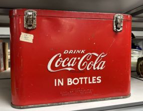 Original Condition 1940s-50s Airline Coca Cola Cooler