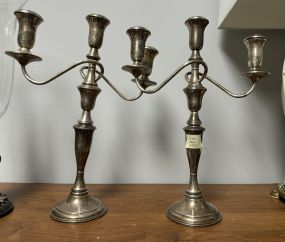 Lord Silver Co. Weighted Sterling Candle Holders