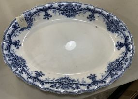 Antique Rosslyn Semi Porcelain Platter