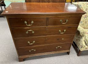 Antique 19th Century George III Mahogany Bachelor's Chest