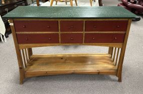 Reproduction Designer Console/Foyer Table