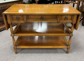 Late 20th Century Traditional Mahogany Server