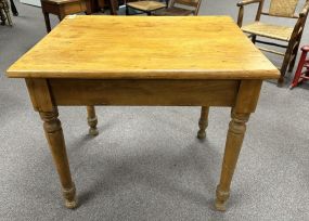 Early American Primitive Side Table