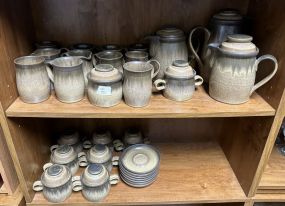 Dendy England Stoneware Pottery Set
