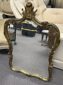Vintage Gold Gilt Ornate Wall Mirror