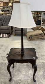 Traditional Style Mahogany Lamp Table