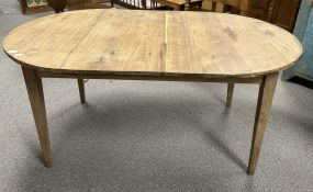 Primitive Style Wood Dining Table