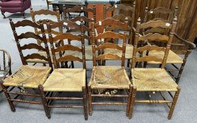 8 Country French Dining Chairs