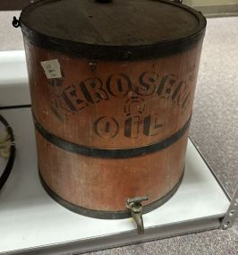 Old Kerosene and Oil Barrel