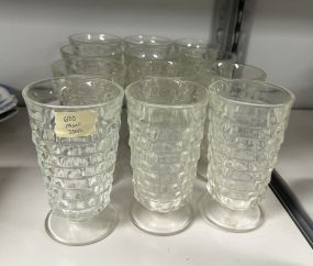 12 Whitehall Footed Glasses