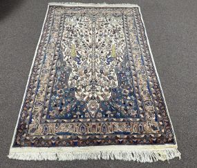 4' x 6' Hand Knotted Wool Area Rug