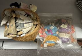 Collection of Vintage Cloth Dolls