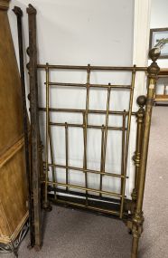 Antique Brass Twin Bed
