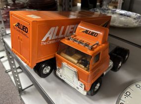 Allied Tractor Trailer Diecast Toy Truck