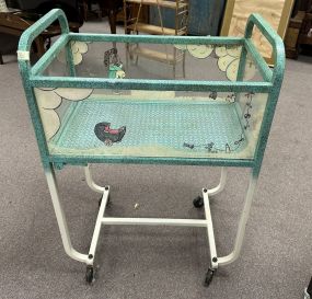 Antique Hospital Baby Crib
