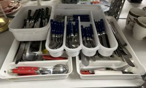 3 Sets of Kitchen Flatware