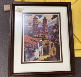 Framed Print of City