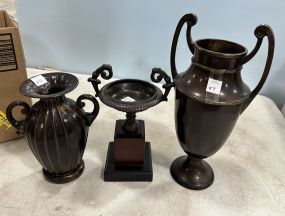 3 Brass Decorative Pieces