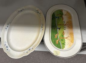 Two Vintage Platters