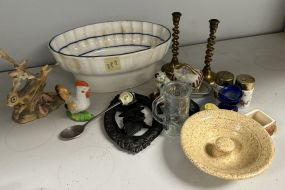 Group of Collectibles and Ceramics