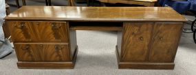 Modern Cherry Office Credenza