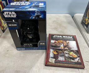 Star Wars Gum Dispenser and Star Wars 129 Page Cookbook