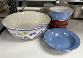 Ceramic Salad Serving Bowls and Stoneware Salad Bowls