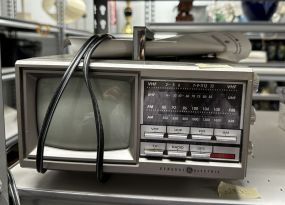General Electric Portable TV/Radio