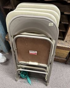 5 Samsonite Folding Chairs