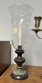Decorative Resin Glass Shade Candle Holder