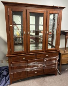Kathy Ireland Cherry China Cabinet