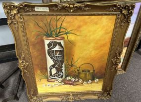 Signed Betty Still Life Painting