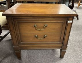 Late 20th Century French Provincial Night Stand