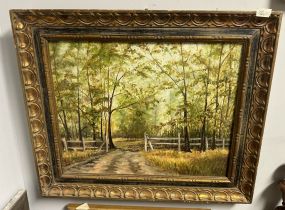 Betty Hamilton Painting of Landscape